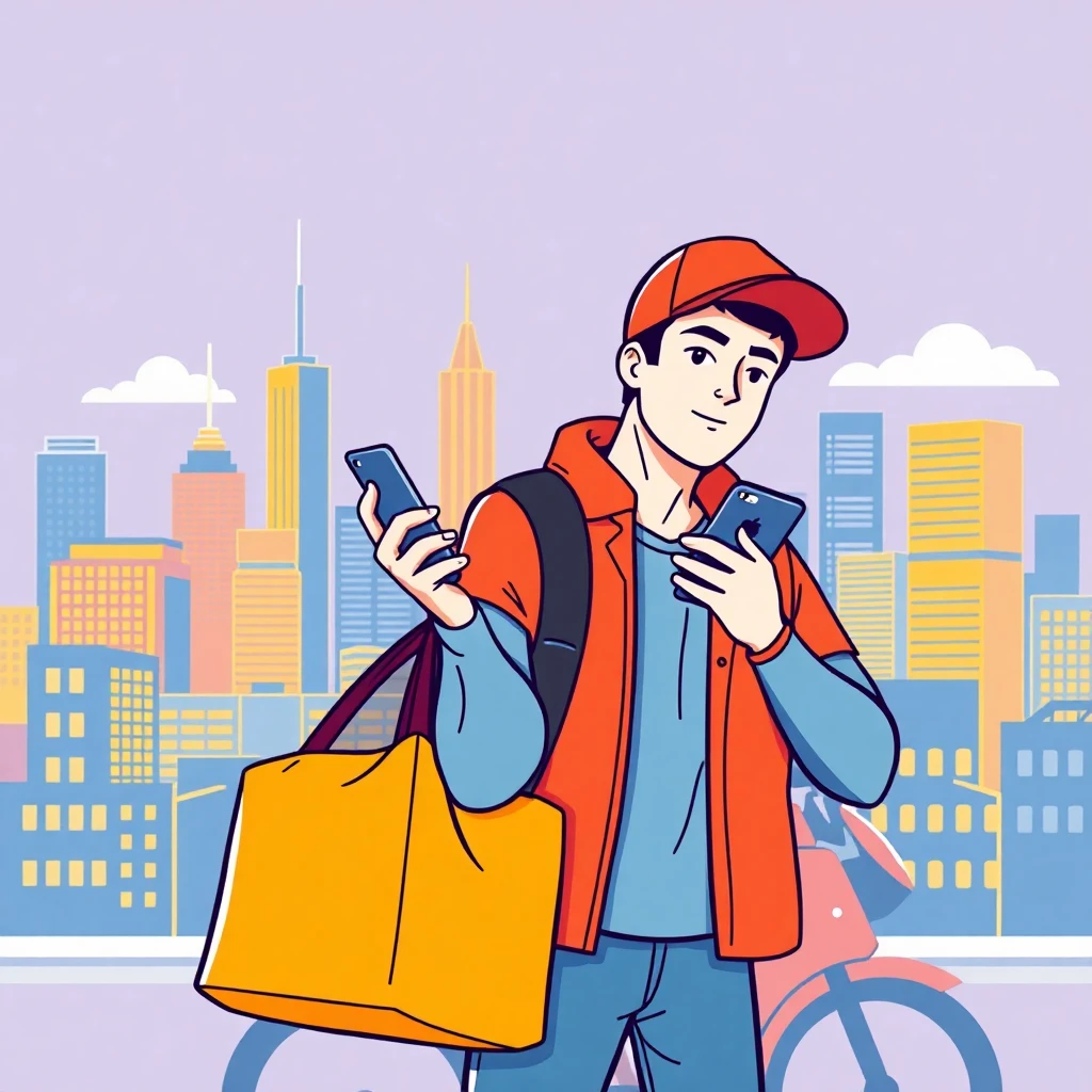 Courier Job Showdown: Uber Eats vs. DoorDash