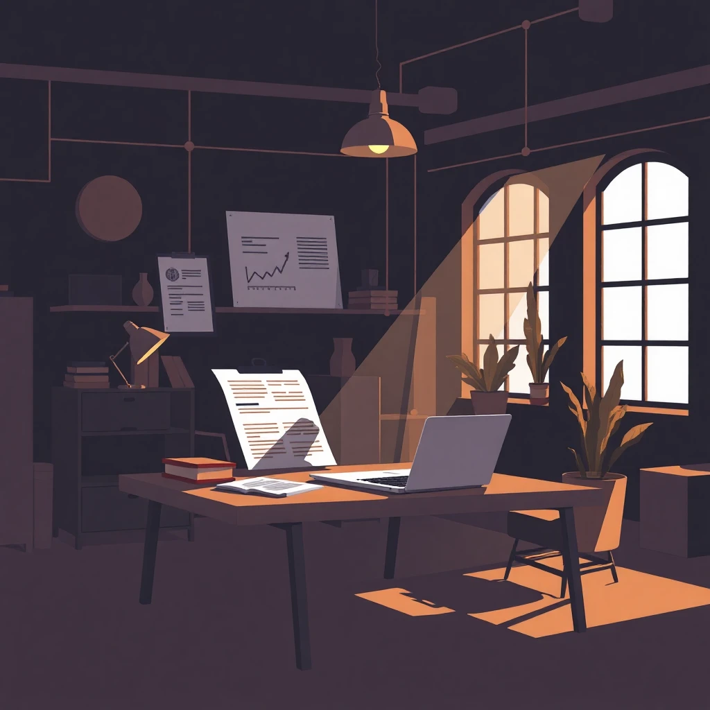 Finance and admin workspace