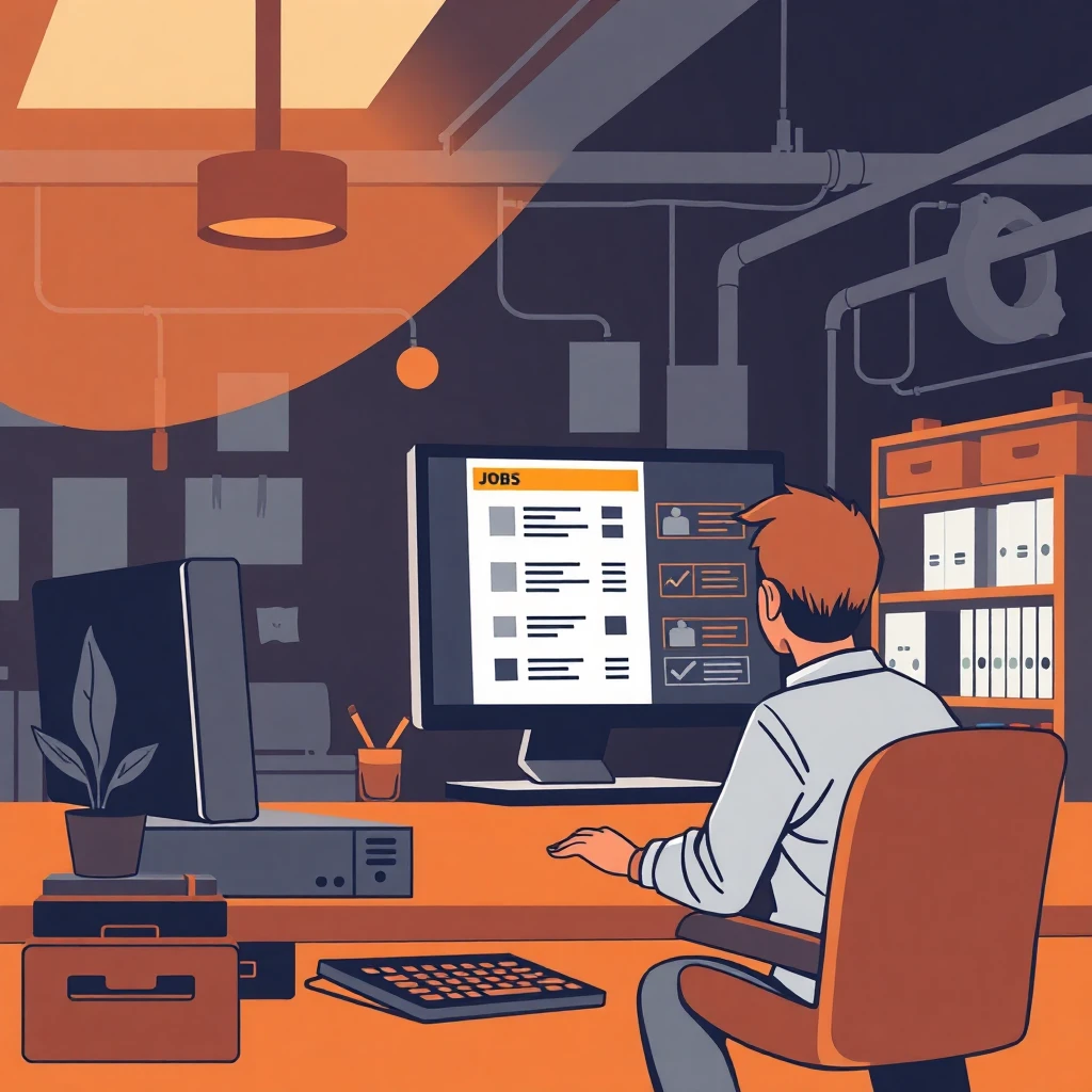 Analyzing admin job listings