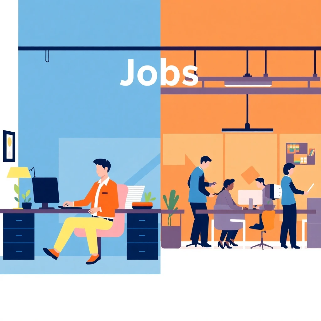 Job environment comparison