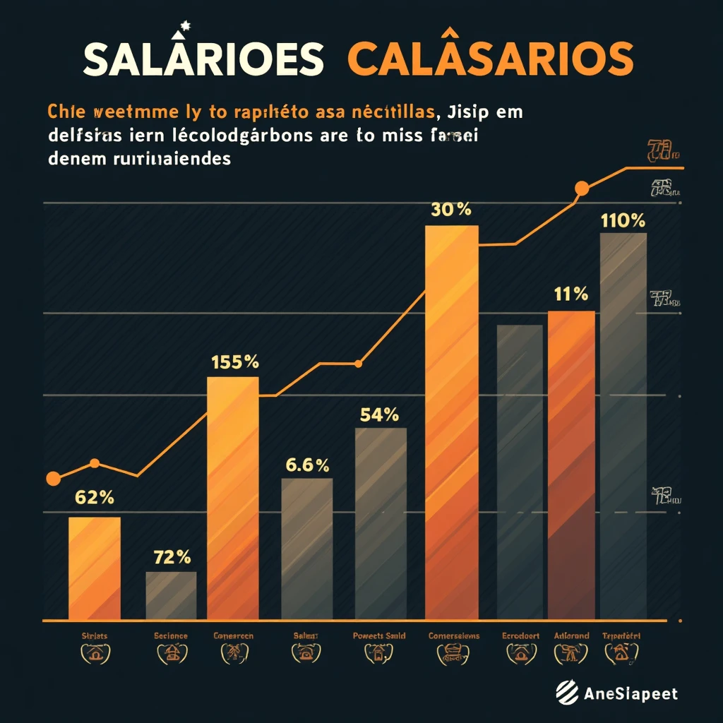 Comparação de salários em tecnologia