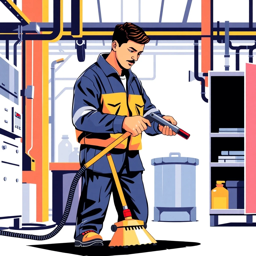 Specialized cleaning job