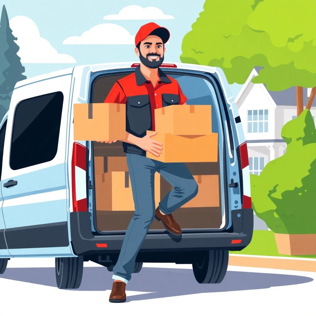 Professional delivery driver