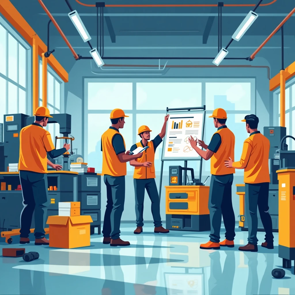 Intermediate factory roles in action