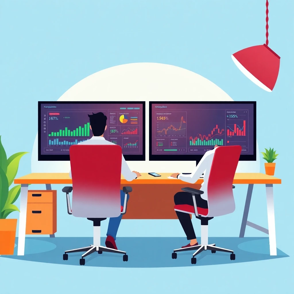 Tech-savvy finance setup