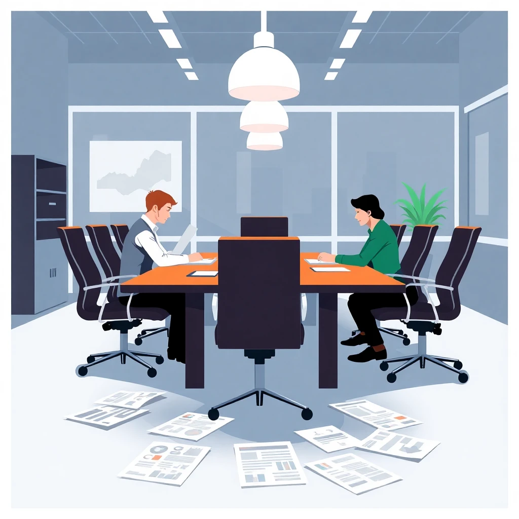 Traditional finance office