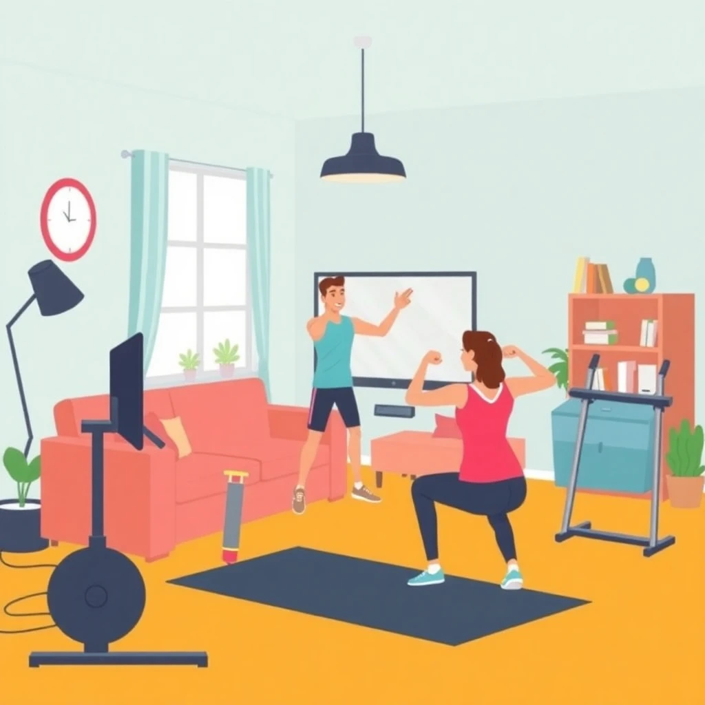 Virtual fitness training
