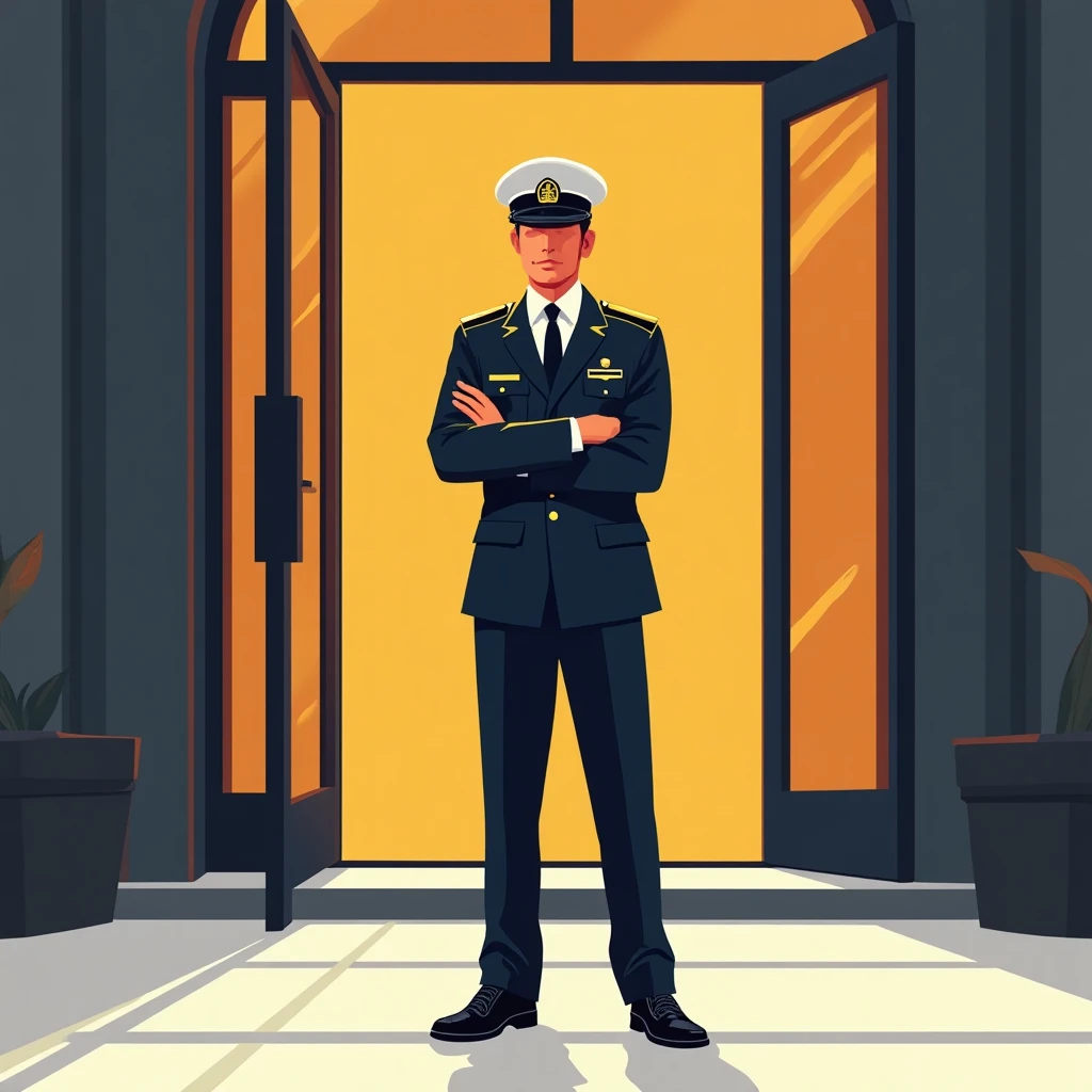 Security at luxury venue