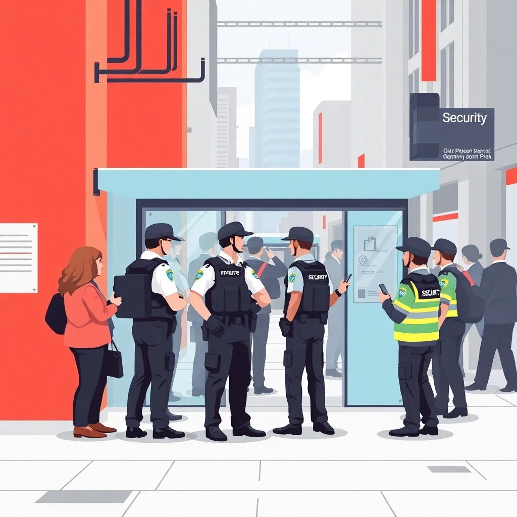 Urban security checkpoint
