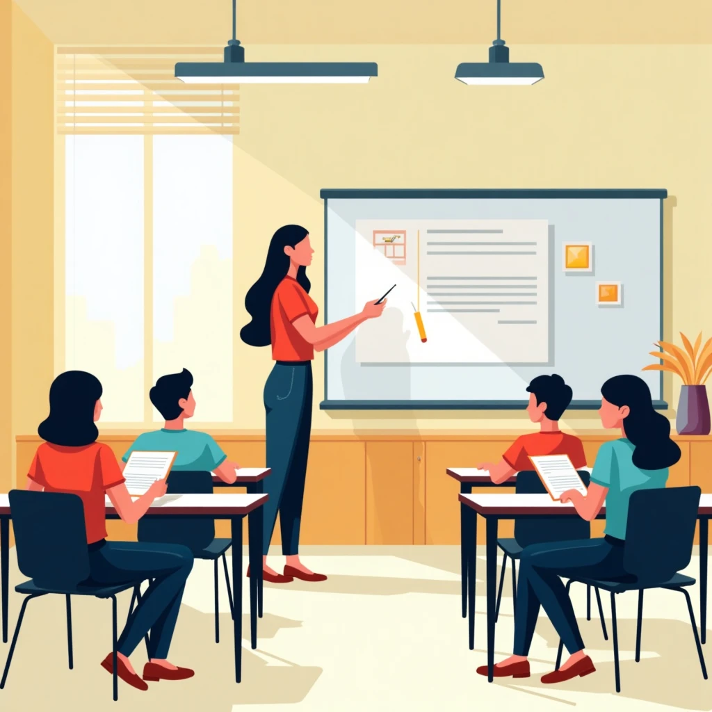 In-person teaching environment