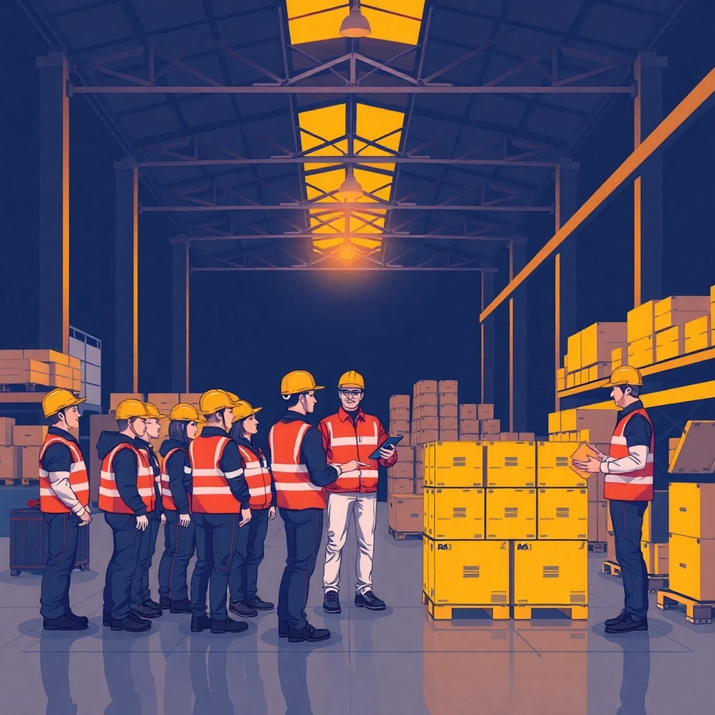 Warehouse training session
