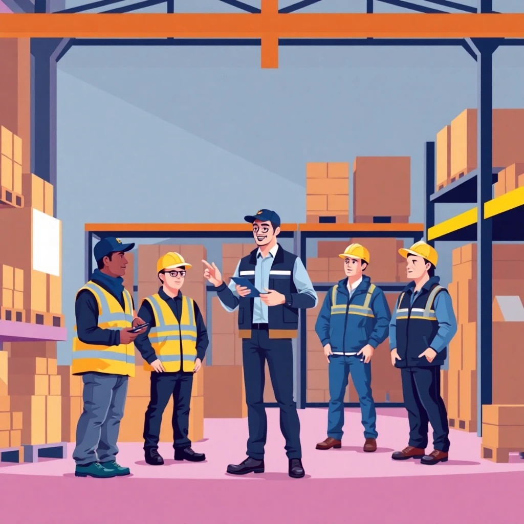 Warehouse leadership role