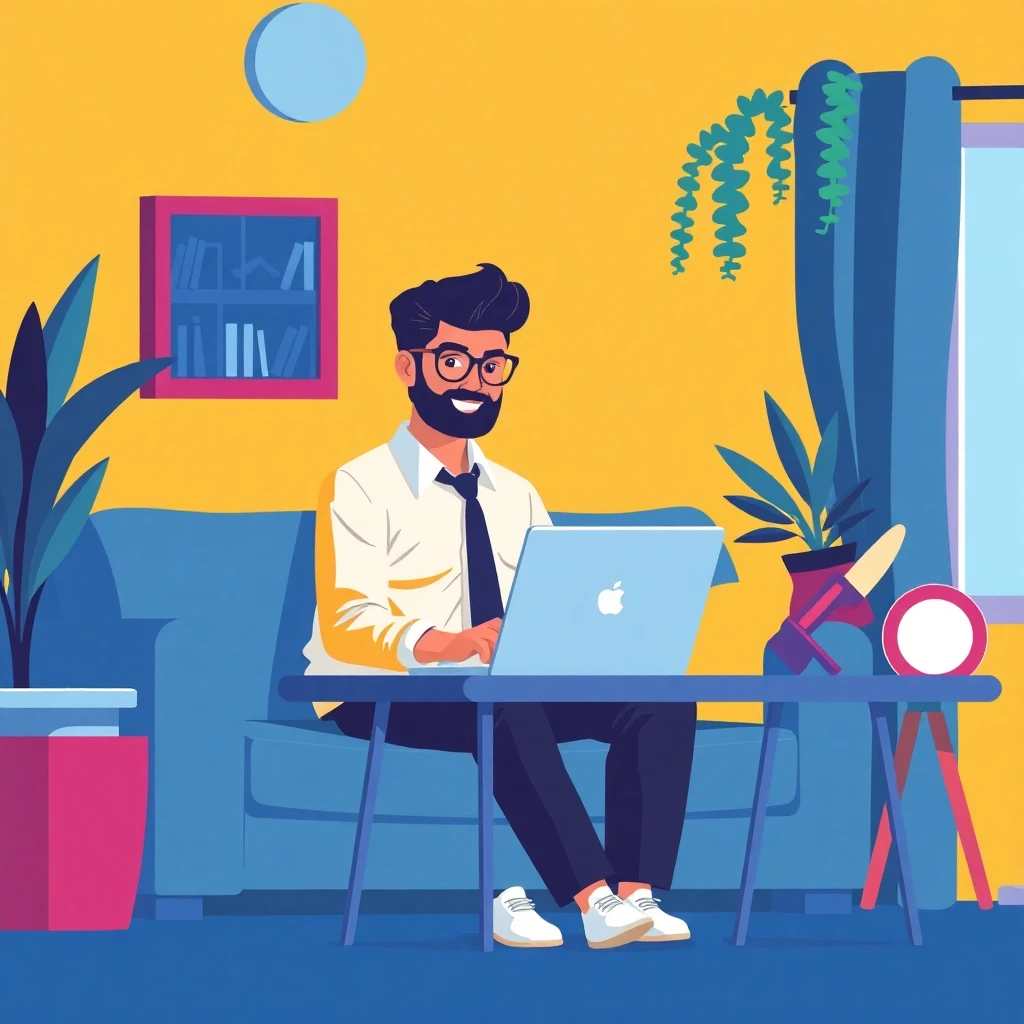 Trabajando desde casa