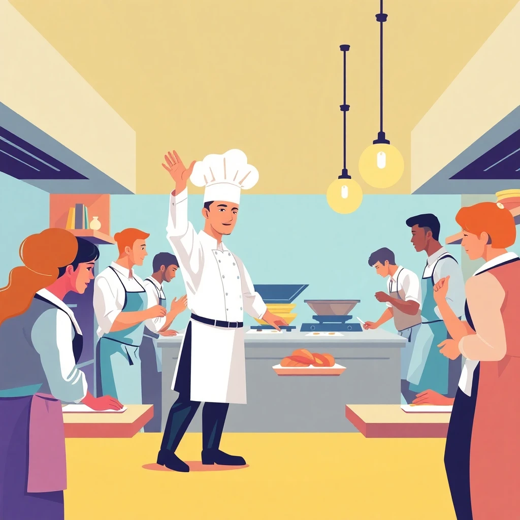 Hotel kitchen leadership