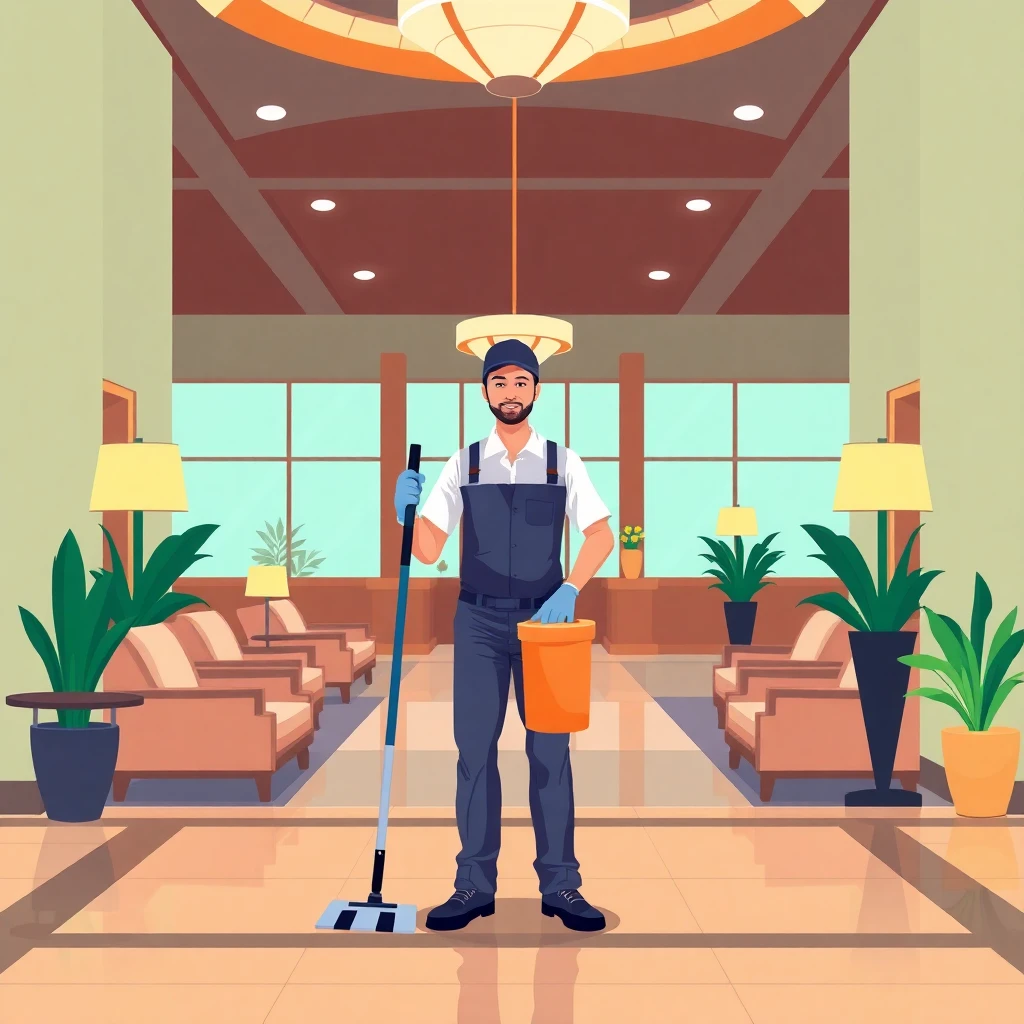 Premium cleaning job setting