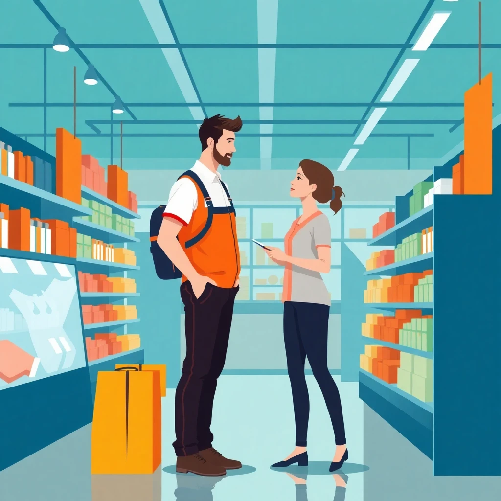 Interaction en magasin
