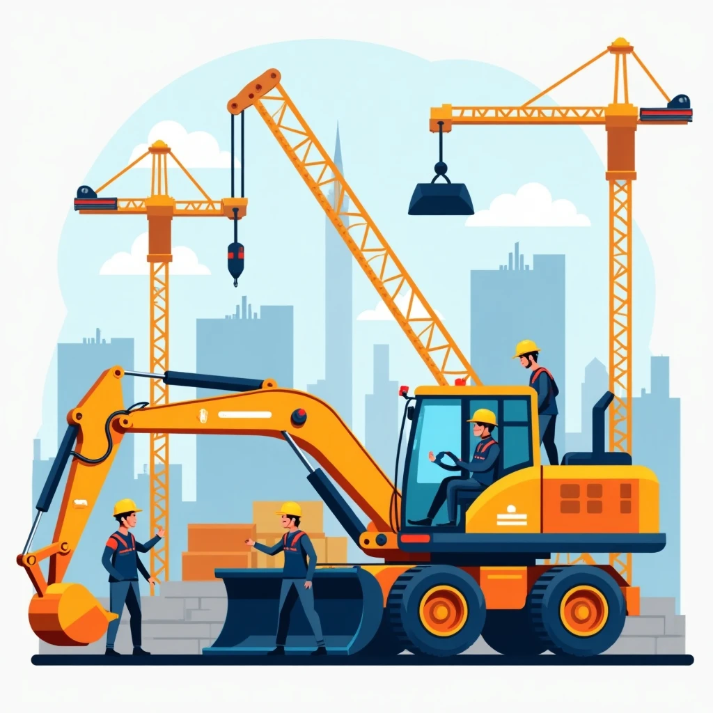 Skilled labor in action