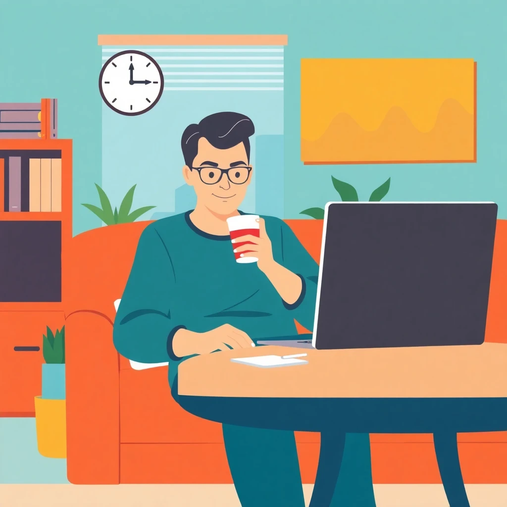 Trabajo remoto desde casa