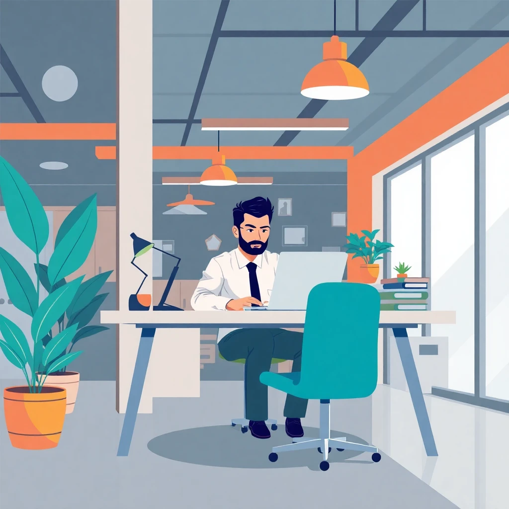 Trabajando desde casa en finanzas