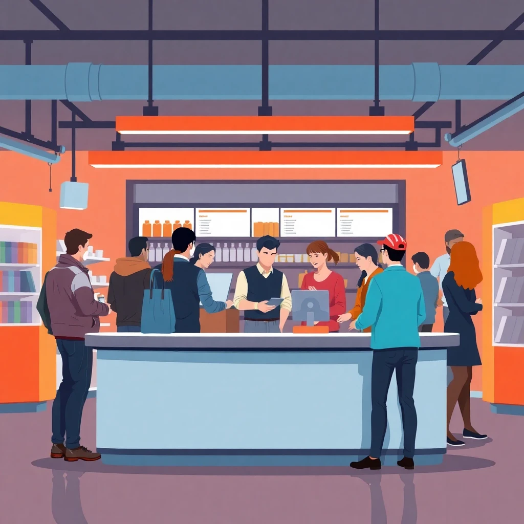 In-store customer service