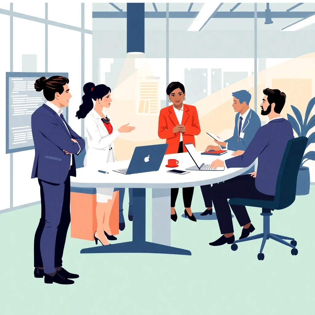 Customer service team collaboration