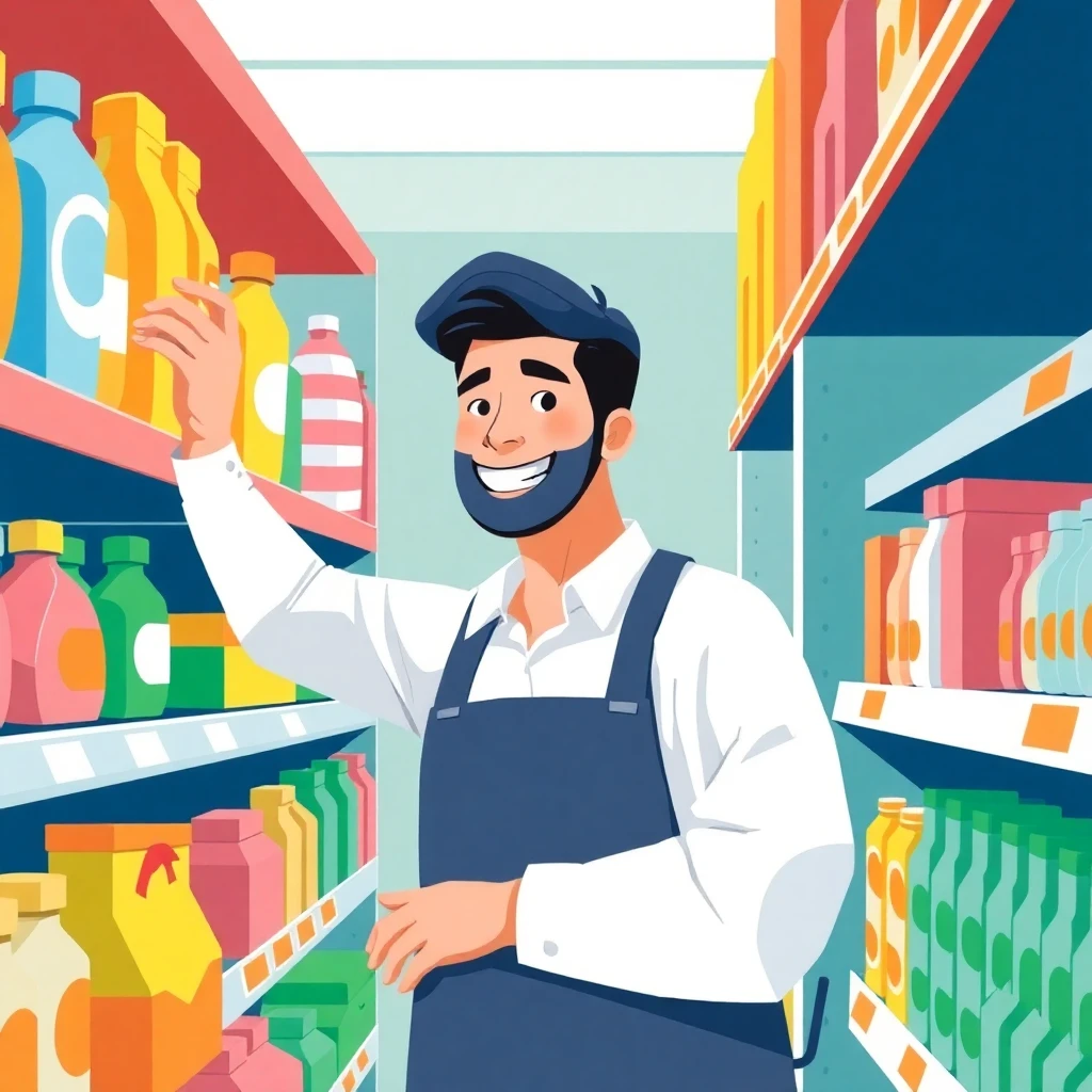 Employé de magasin