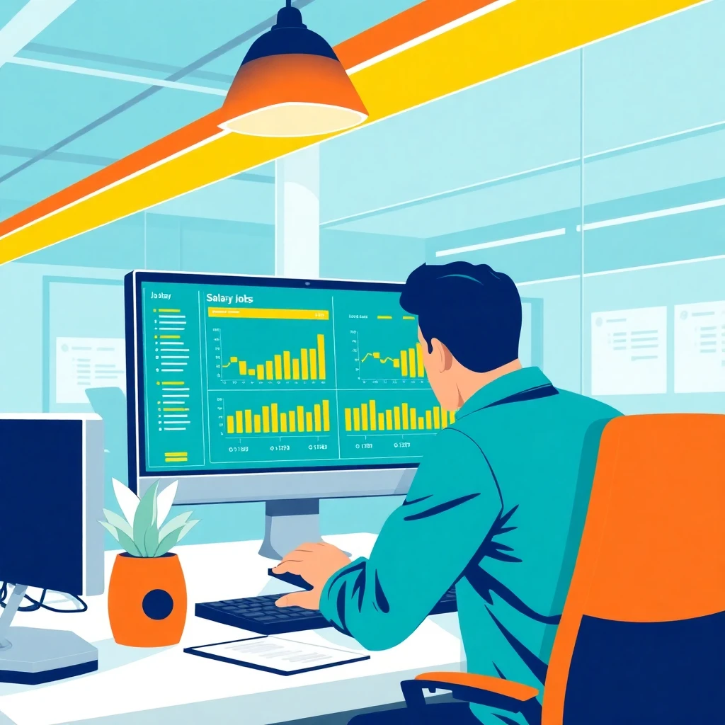 Reviewing salary data