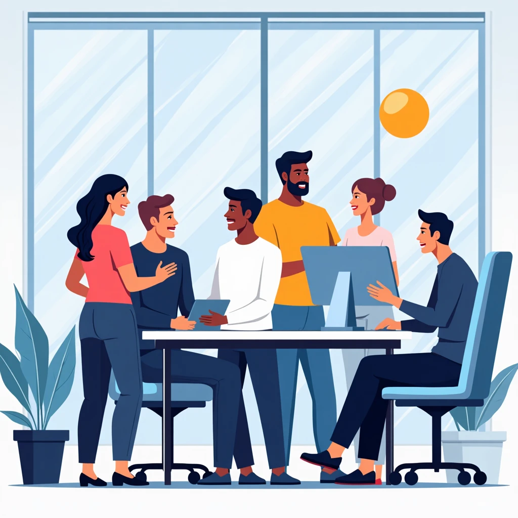 Innovative team collaboration