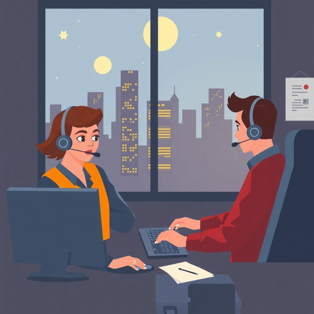 Night shift customer service