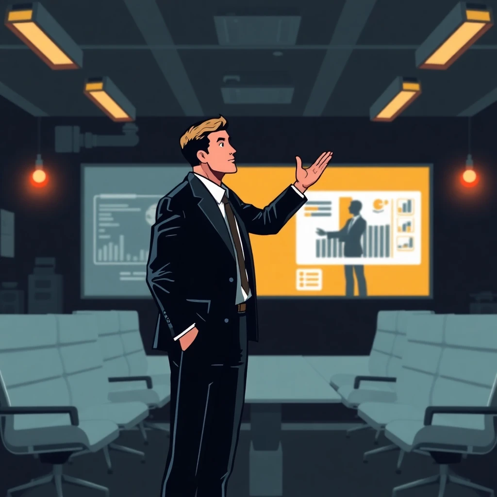 Data presentation in progress