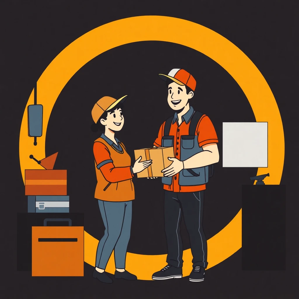 Friendly delivery interaction