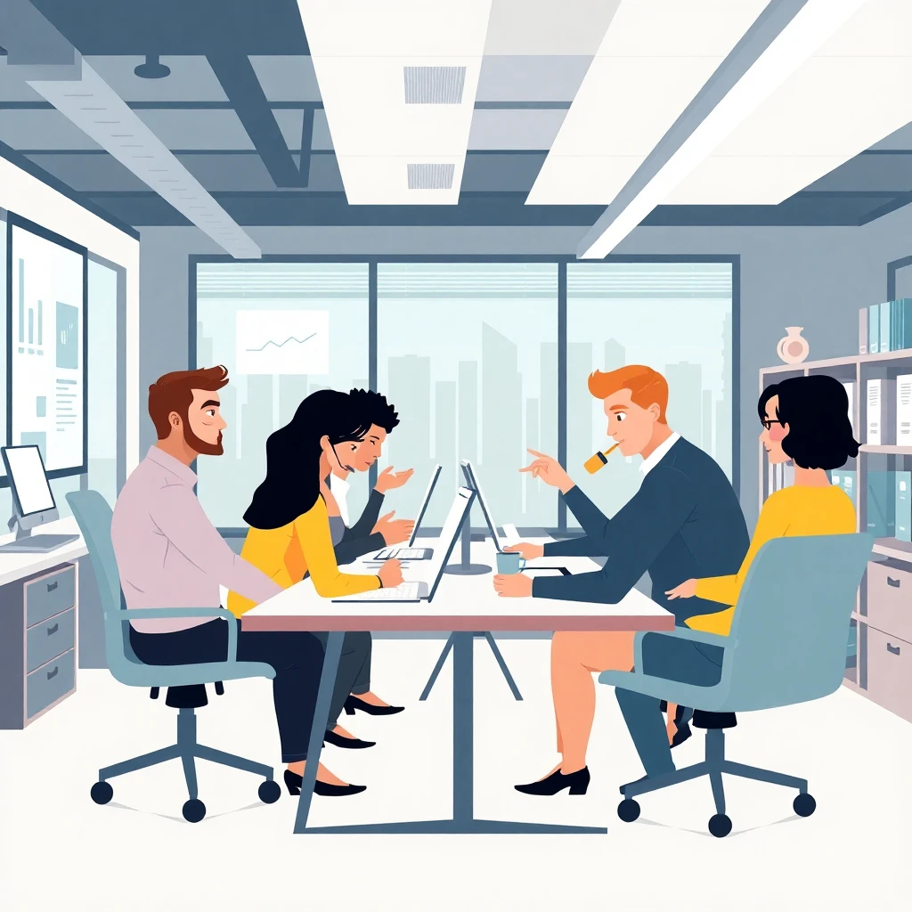 Collaborative finance team