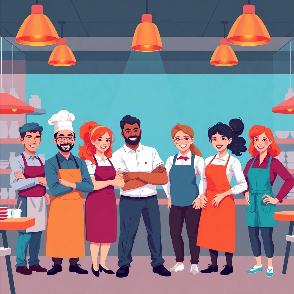 Teamwork in hospitality