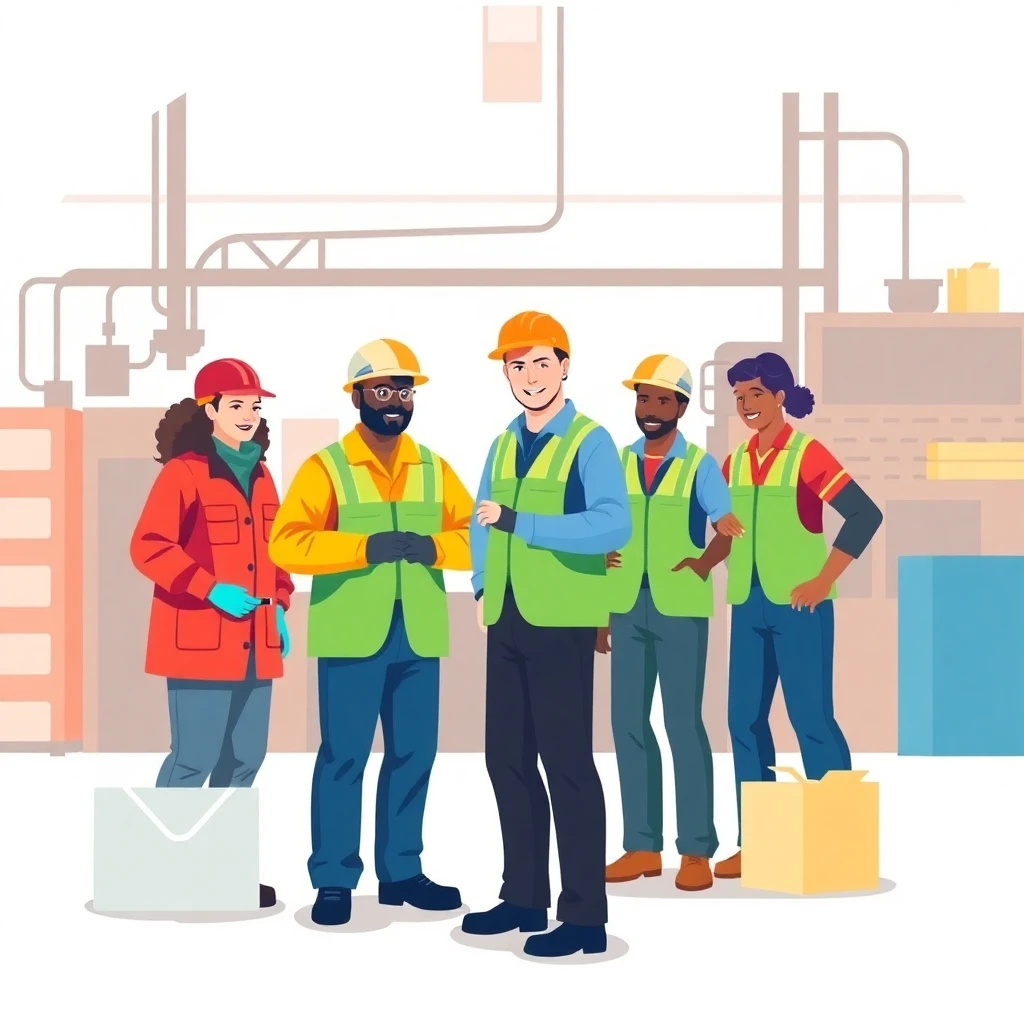 Teamwork in manufacturing