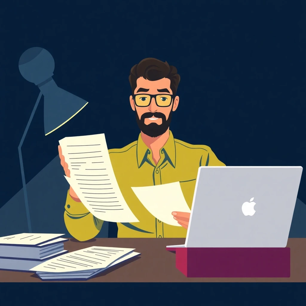 Teacher working late hours