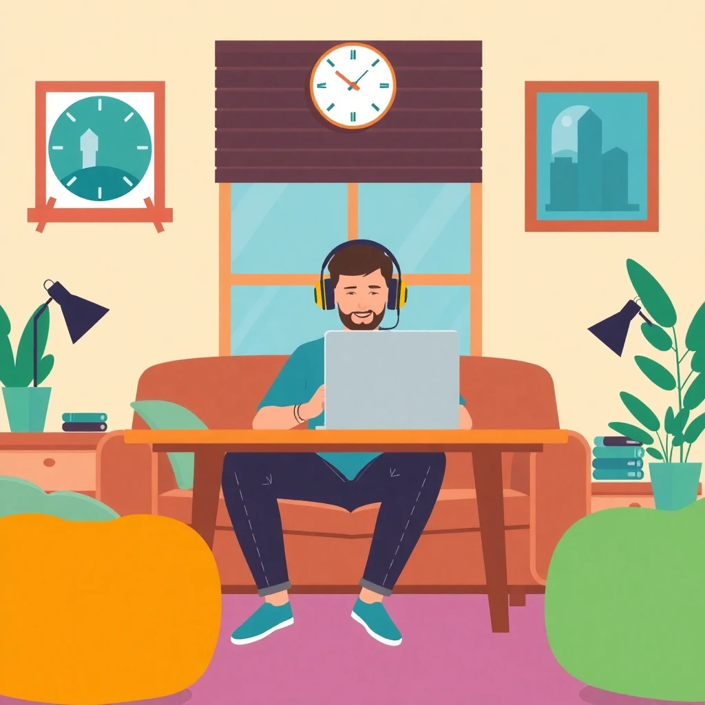 Remote work environment