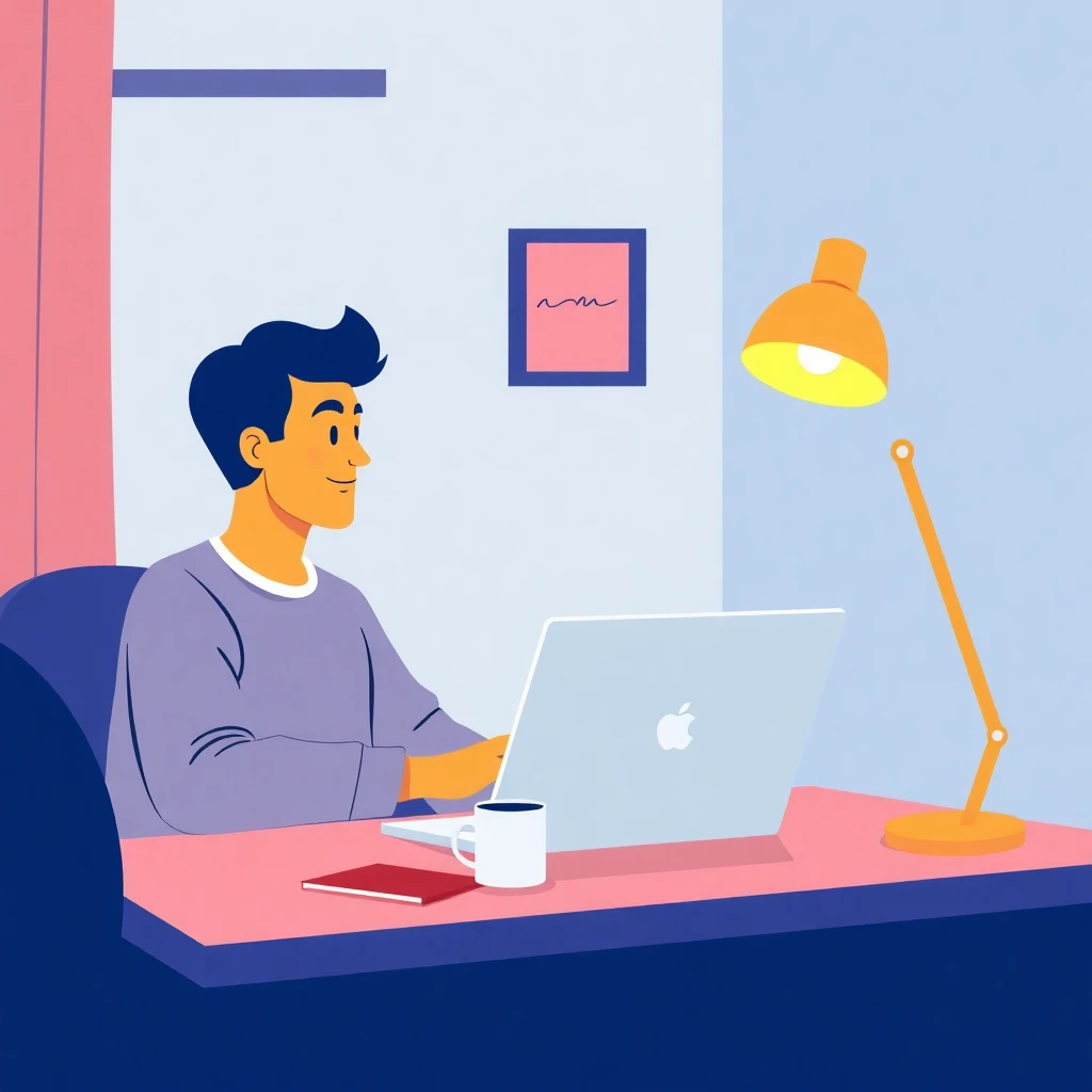 Home office setup for remote work