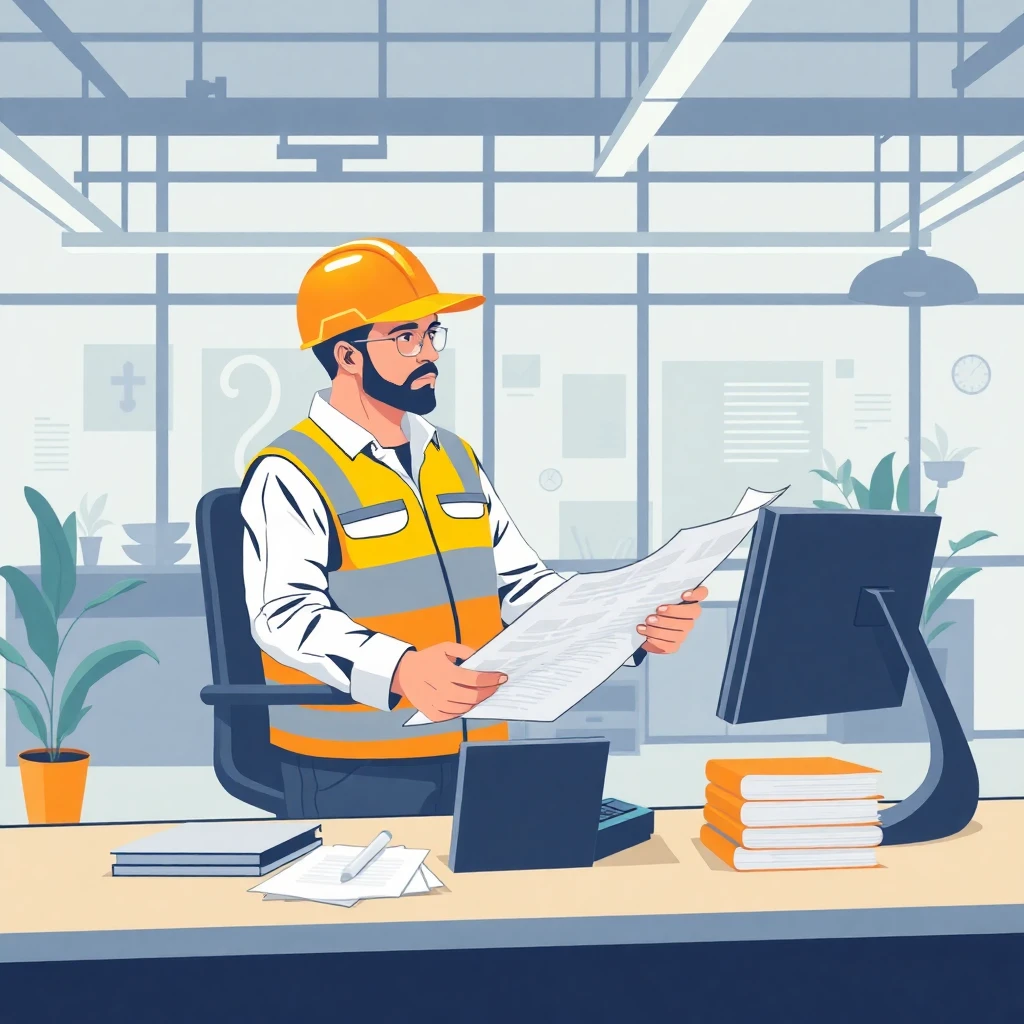 Profissional de segurança em análise