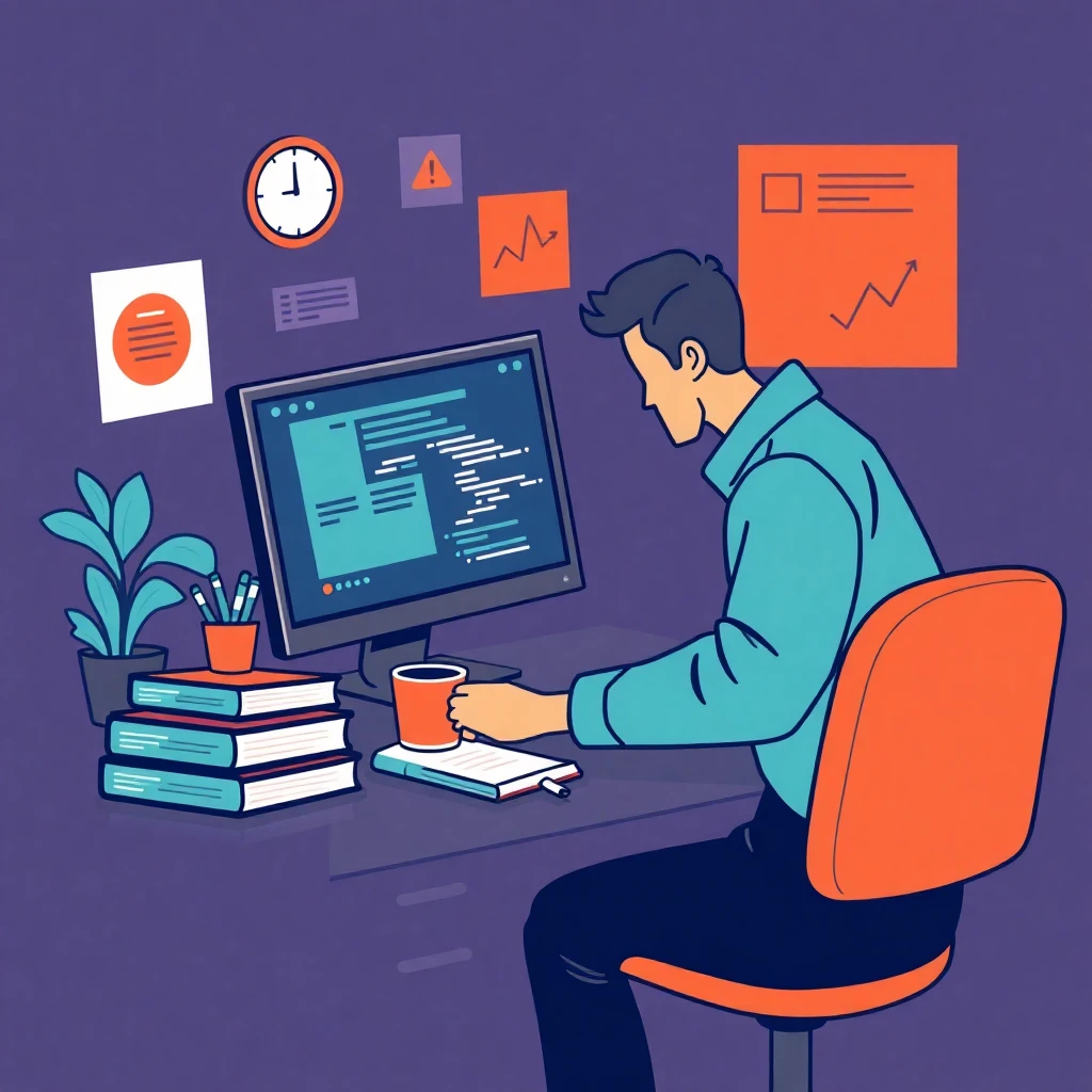 Developer at work