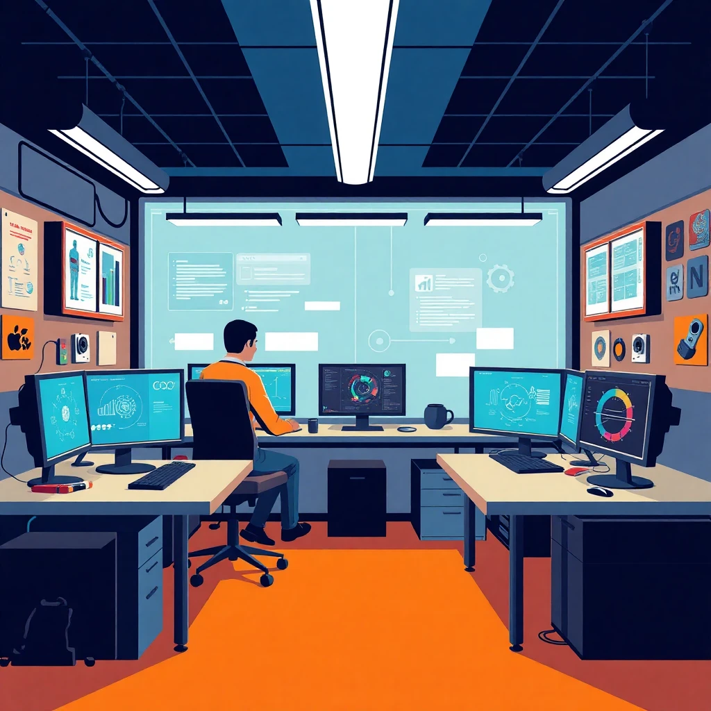 Ambiente de trabalho em tecnologia