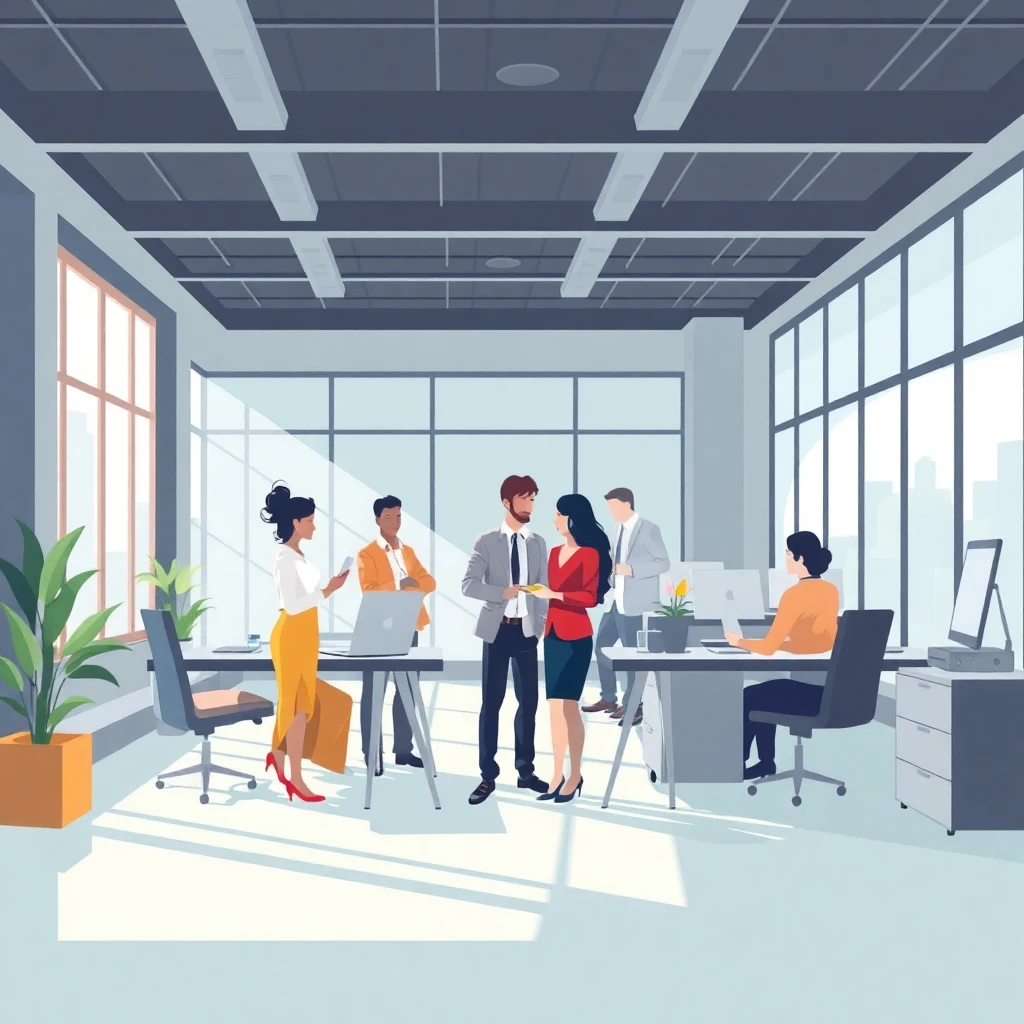 Hybrid work environment