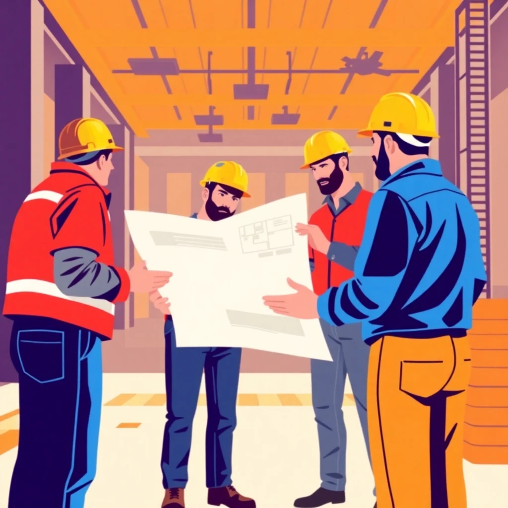 Construction team planning