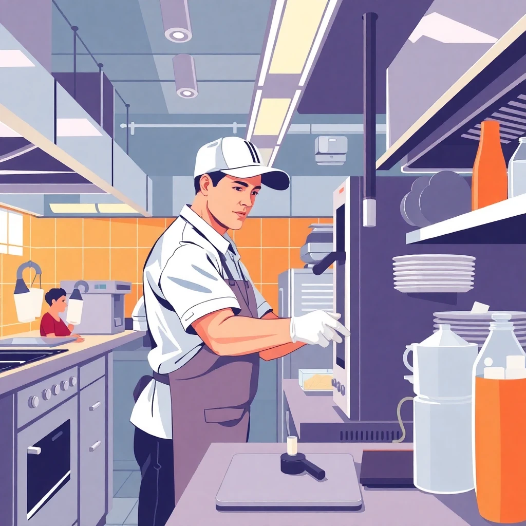 Hands-on technical work in hospitality