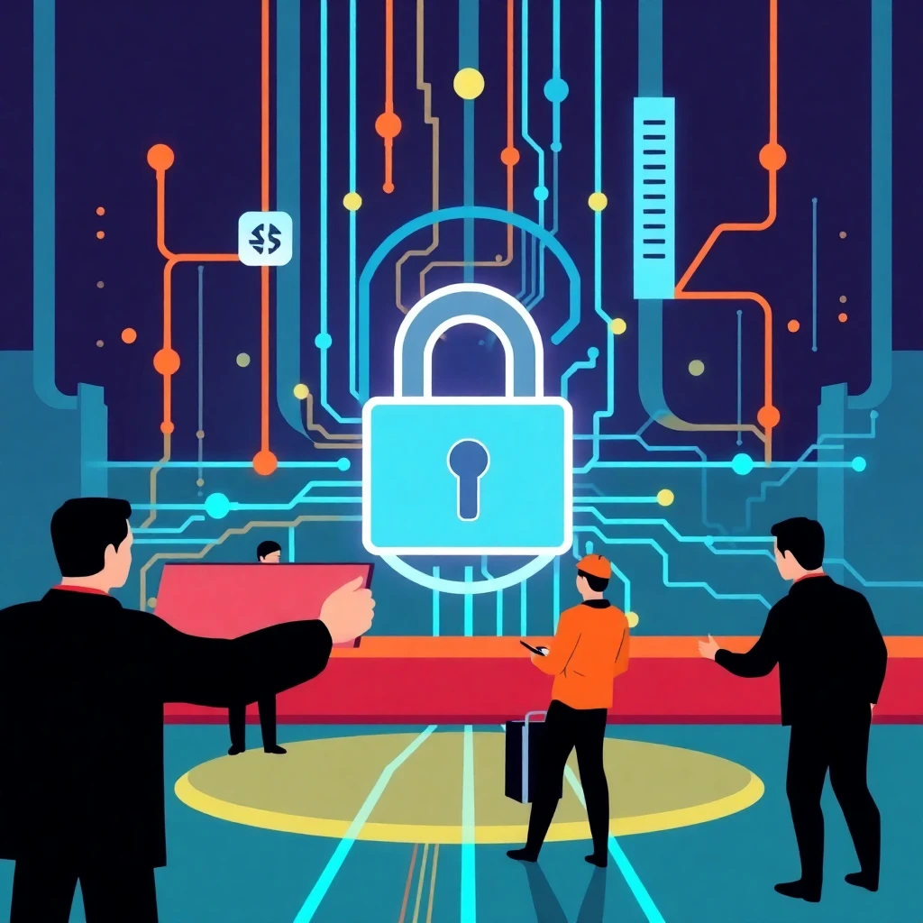 Cybersecurity concept