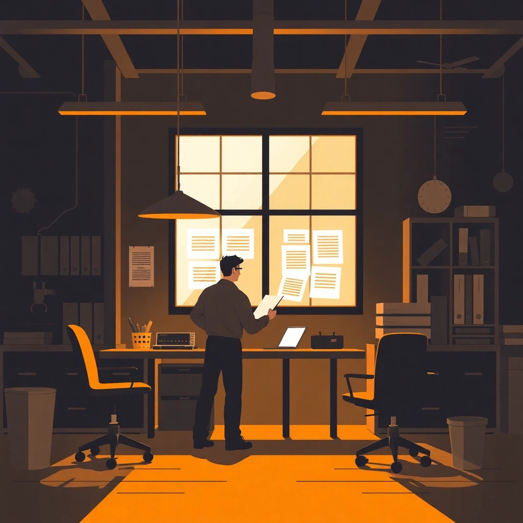 Revisando ofertas de empleo