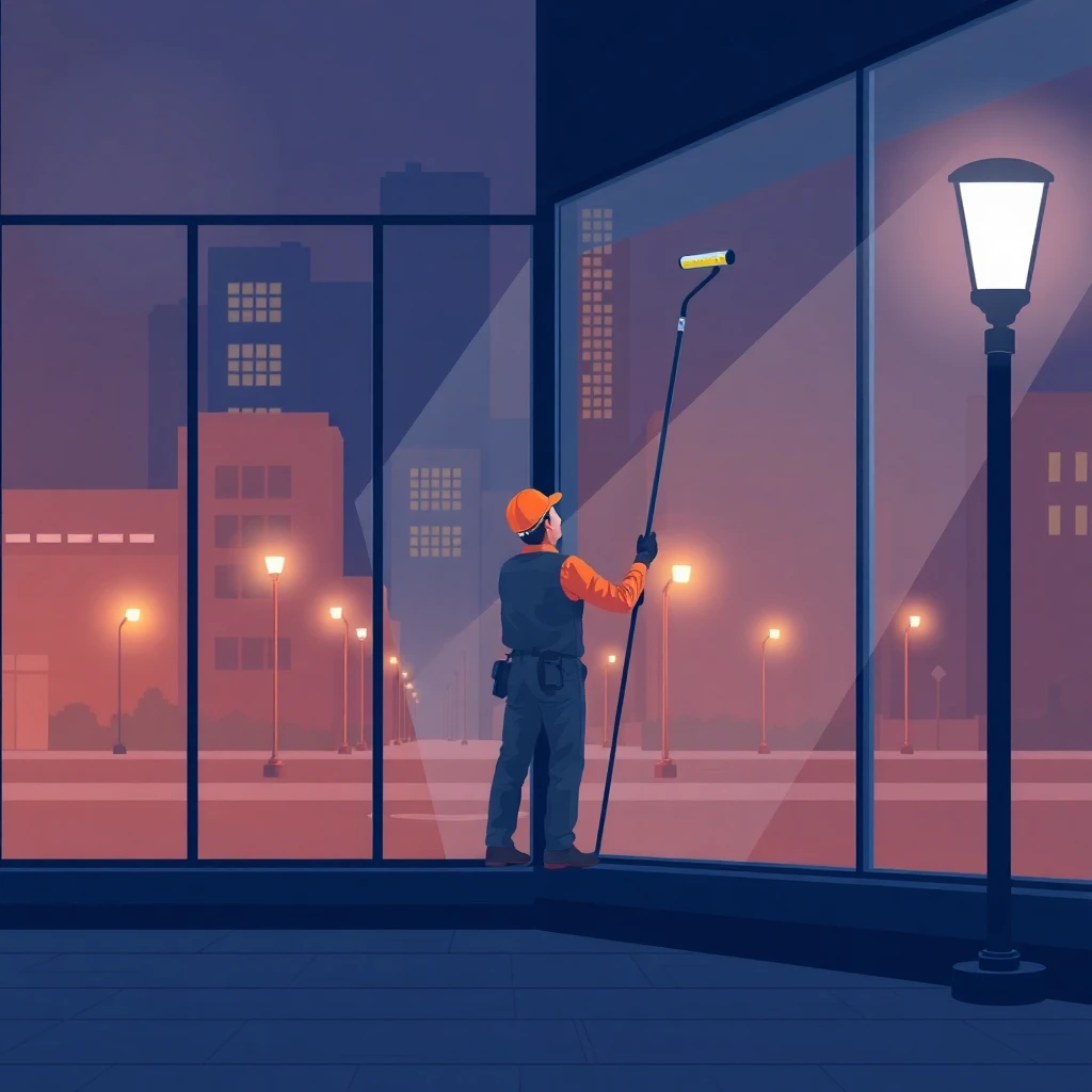 Night shift cleaning