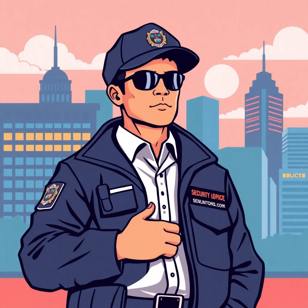 Security officer on duty