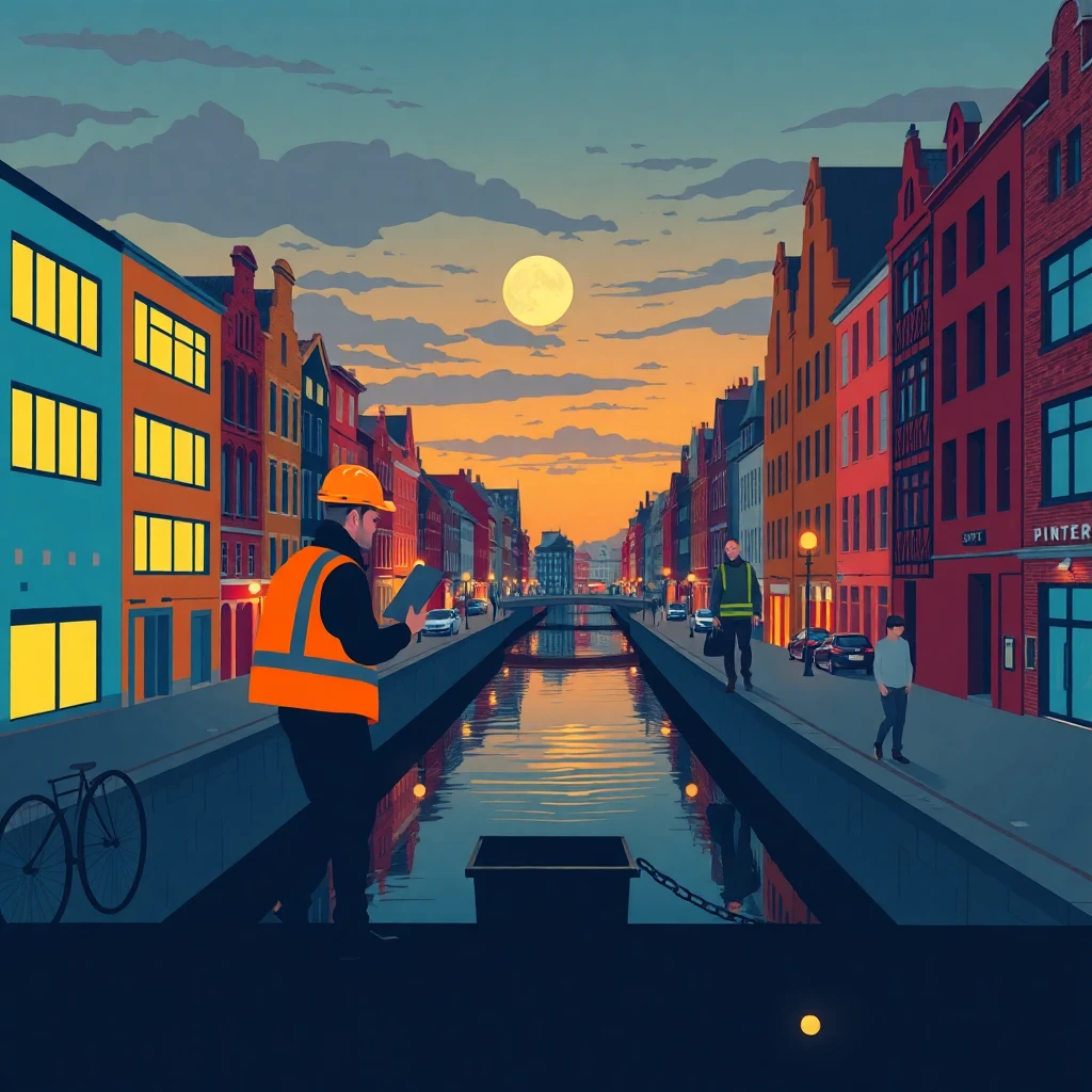 Utrecht at night