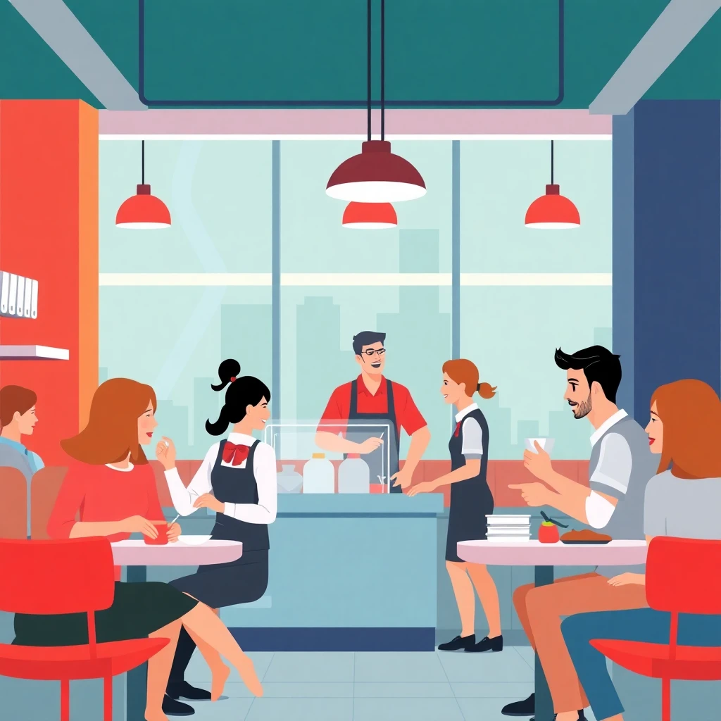 Restaurant scene