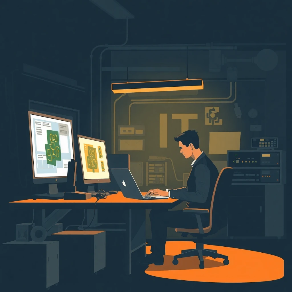 Hybrid tech work environment